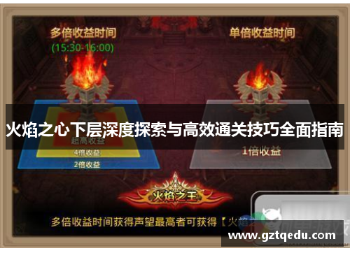 火焰之心下层深度探索与高效通关技巧全面指南
